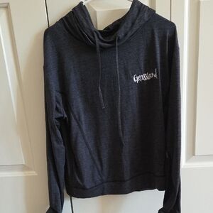 OGIO Charcoal Cowl Neck Sweatshirt